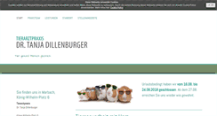 Desktop Screenshot of praxis-dillenburger.de